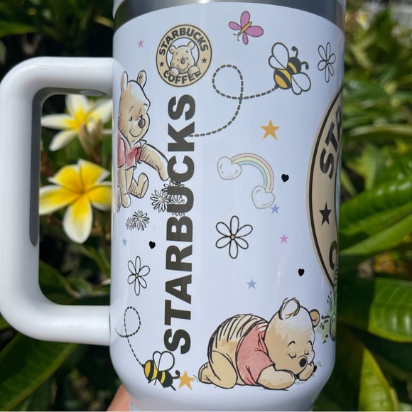 Custom Disney Winnie the Pooh tumbler Brand new 40 oz double wall stainless trav - Picture 7 of 15